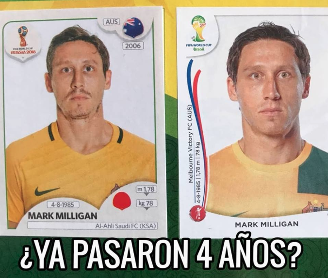 Humor del álbum del Mundial: las láminas que inspiraron los mejores meme...