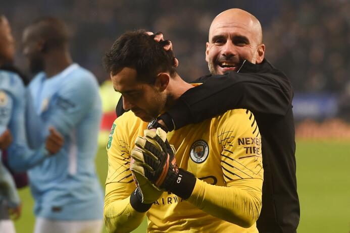 Pep Guardiola con Claudio Bravo y otras broncas de entrenadores vs. juga...