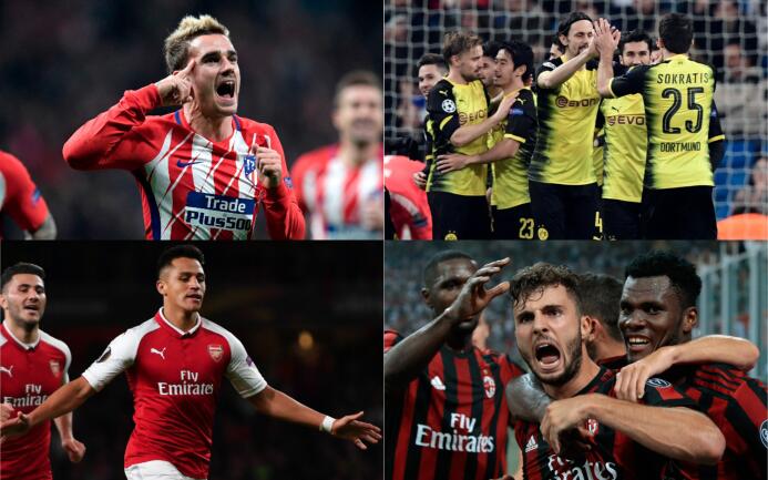 En fotos: así quedaron los dieciseisavos de final de la Europa League eu...