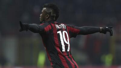 Niang lideró el triunfo del Milan.