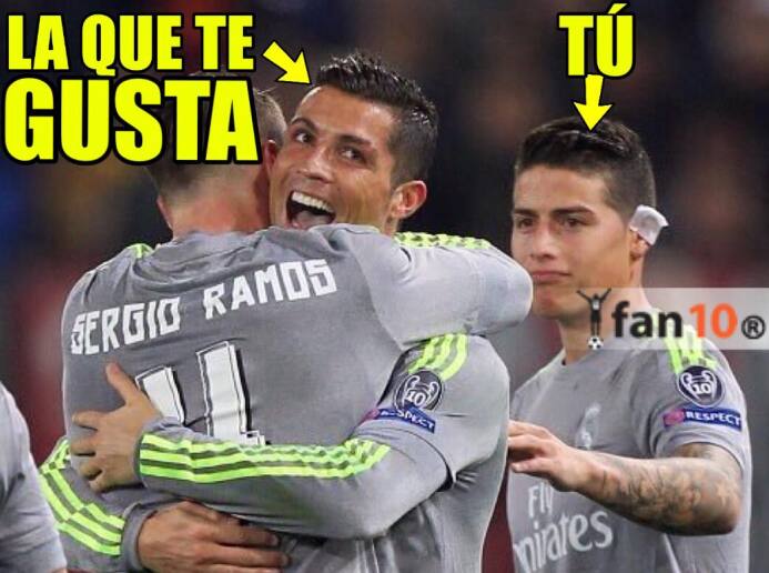 Los memes de la jornada se los llevaron Cristiano Ronaldo, quien anotó e...