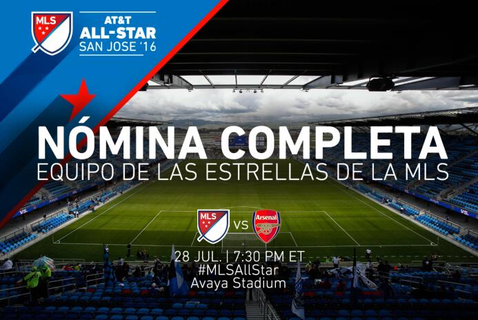 Nómina completa de las Estrellas de la MLS Portada