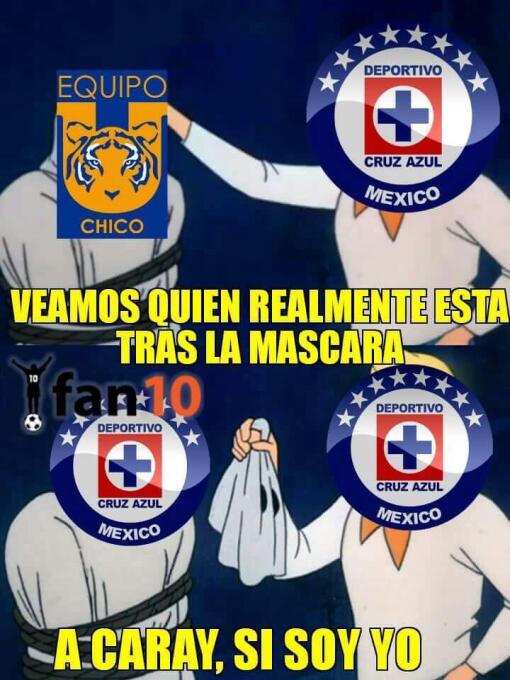 La 'cruzazuleada' de Tigres, protagonista de los mejores memes de la Cop...