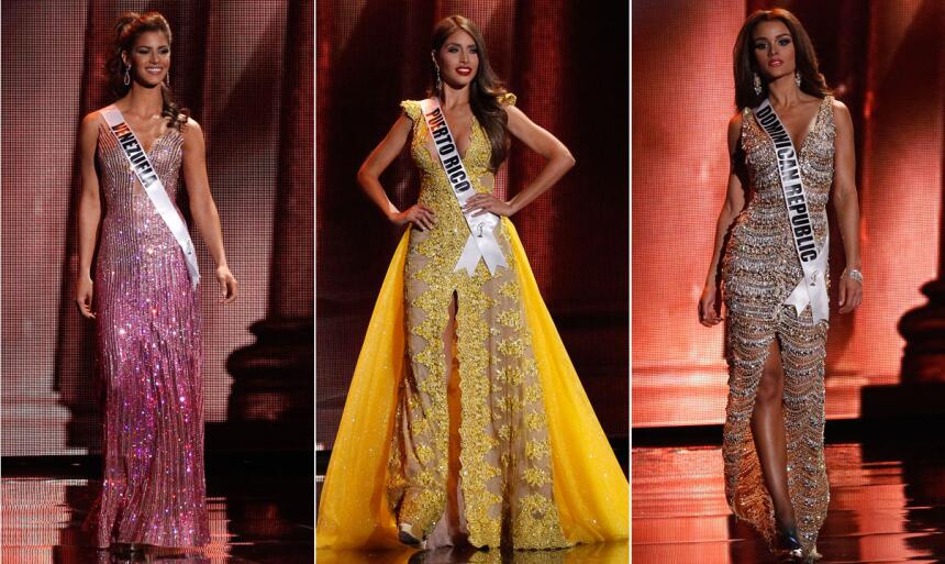Mira qué decidieron usar las bellas chicas para sus trajes de gala. ¿Cuá...