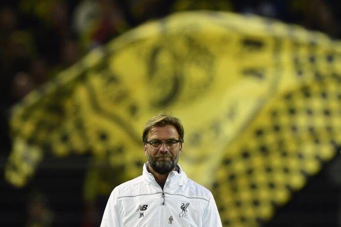 Jürgen Klopp visitó a su Borussia Dortmund ahora como DT del Liverpool.
