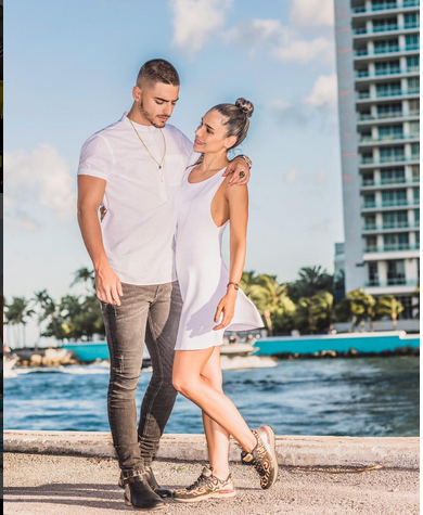 maluma y su tia
