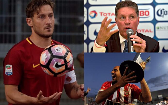 Grandes en la cancha y en el escritorio: Totti y otros futbolistas que h...