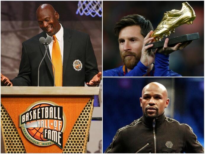 Los 20 deportistas que más dinero han ganado desde 1990 a la fecha untit...