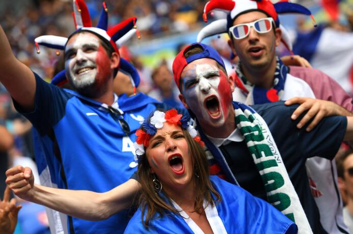 El colorido francés marcó la Eurocopa