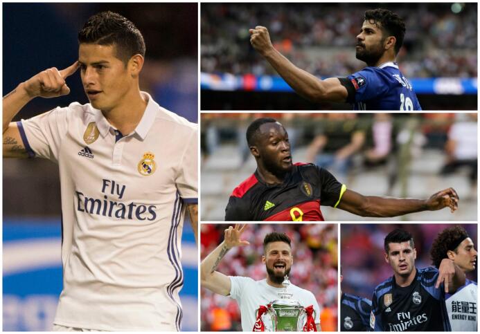 James al Bayern, Lukaku complica a Morata en Old Trafford y más del merc...
