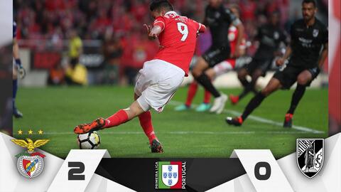 Benfica asume el liderato en Portugal. 