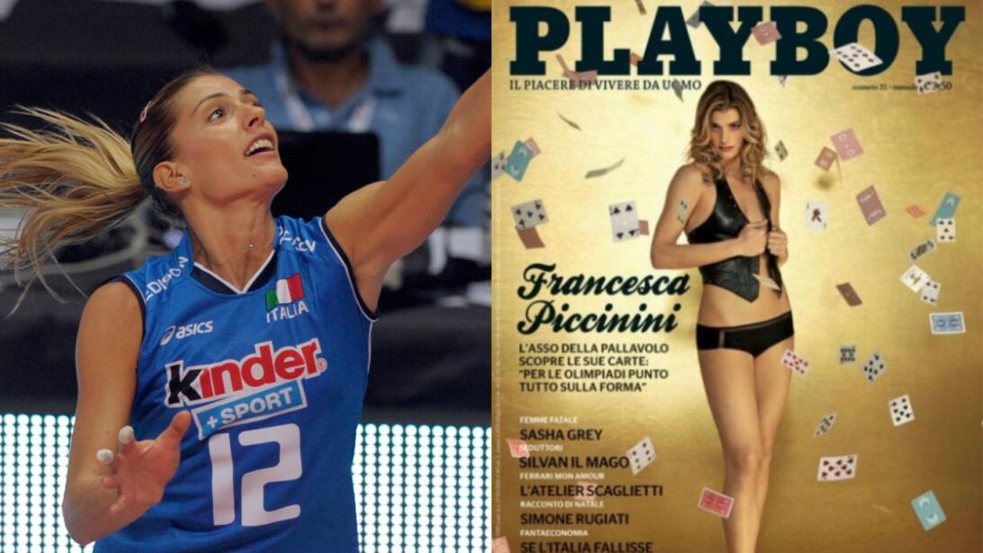 Francesca Piccinini, la diosa italiana del voleibol que posó para Playbo...