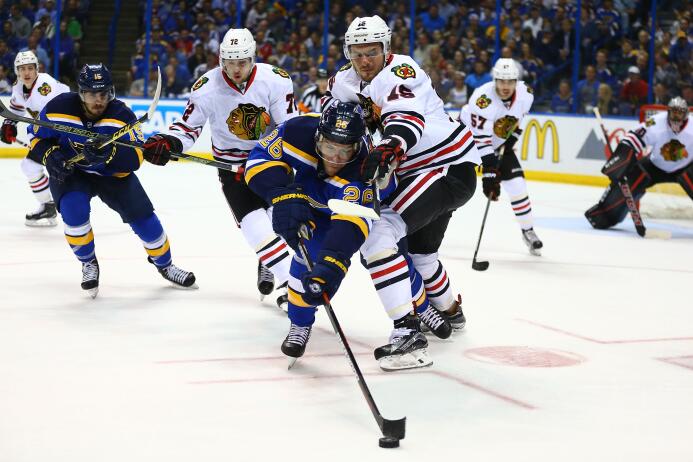 Blackhawks caen ante St Louis en el séptimo juego