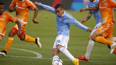Sebastián Velázquez, del New York City FC