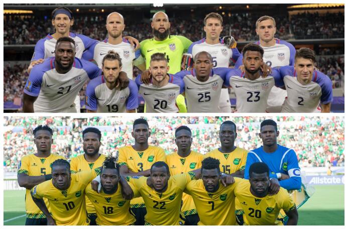 El plantel completo de los Estados Unidos tiene un valor de 38,6 millone...