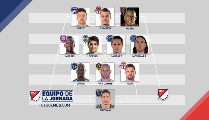 Equipo de la Jornada 21 de la MLS