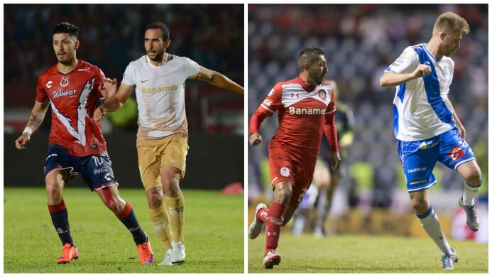 Lo mejor y lo peor de Veracruz-Pumas y Puebla-Toluca,
