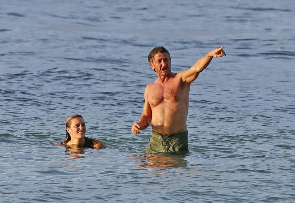 Resultado de imagen para Sean Penn and leila george