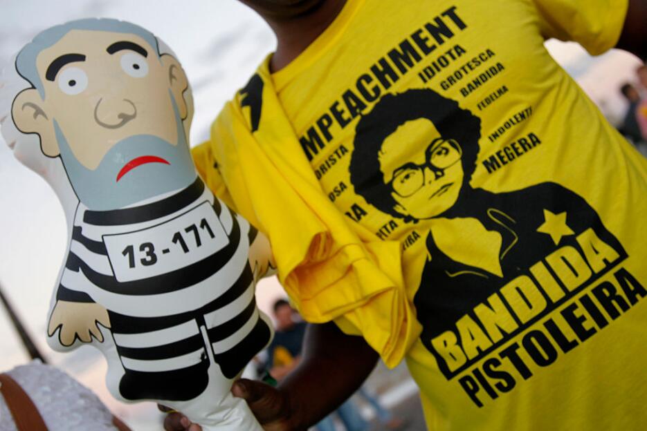 Brasil al rojo vivo por el juicio político contra Dilma Rousseff impeach...