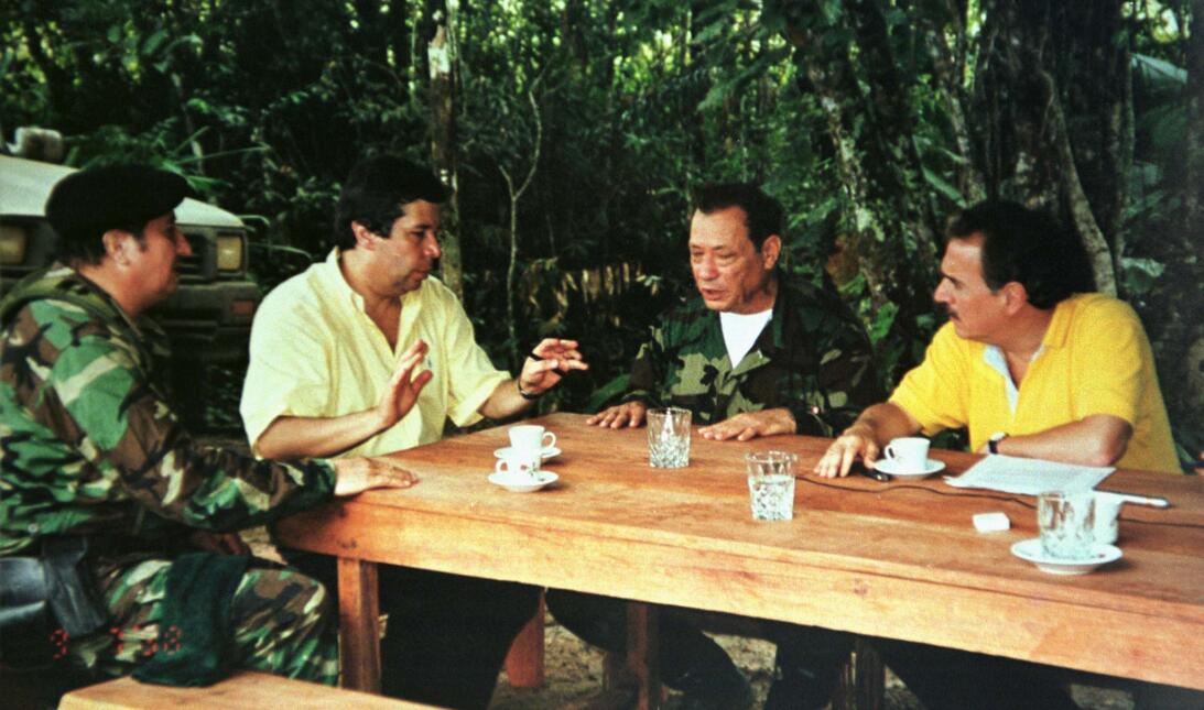 Pastrana y Marulanda en 1999.