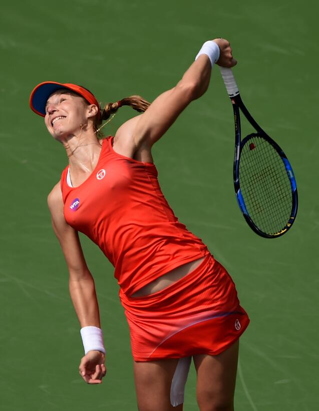 La belleza se tomó las canchas en torneo de tenis femenino en Dubai Gett...