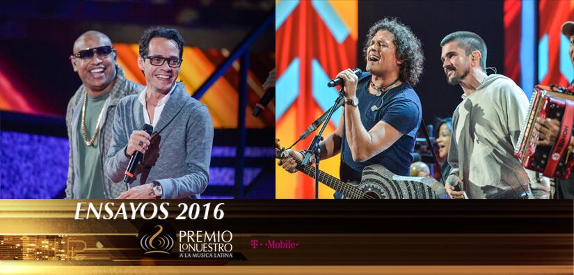 Así estuvieron los ensayos de Premio Lo Nuestro
