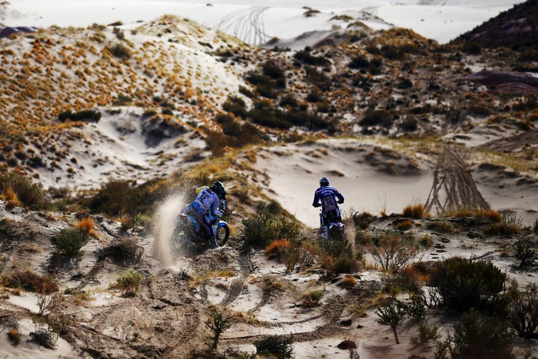 Las 20 postales de paisajes durante la dura competencia en el Rally Daka...