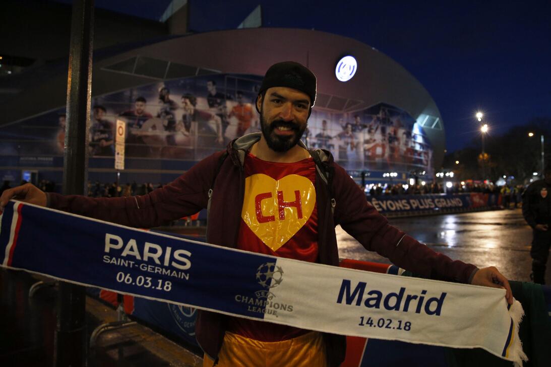 Los aficionados del Paris Saint-Germain –los más hostiles– y del Real Ma...