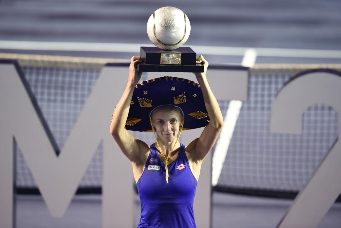 Tsurenko y Mladenovic, una hermosa final en el Abierto Mexicano de Tenis...