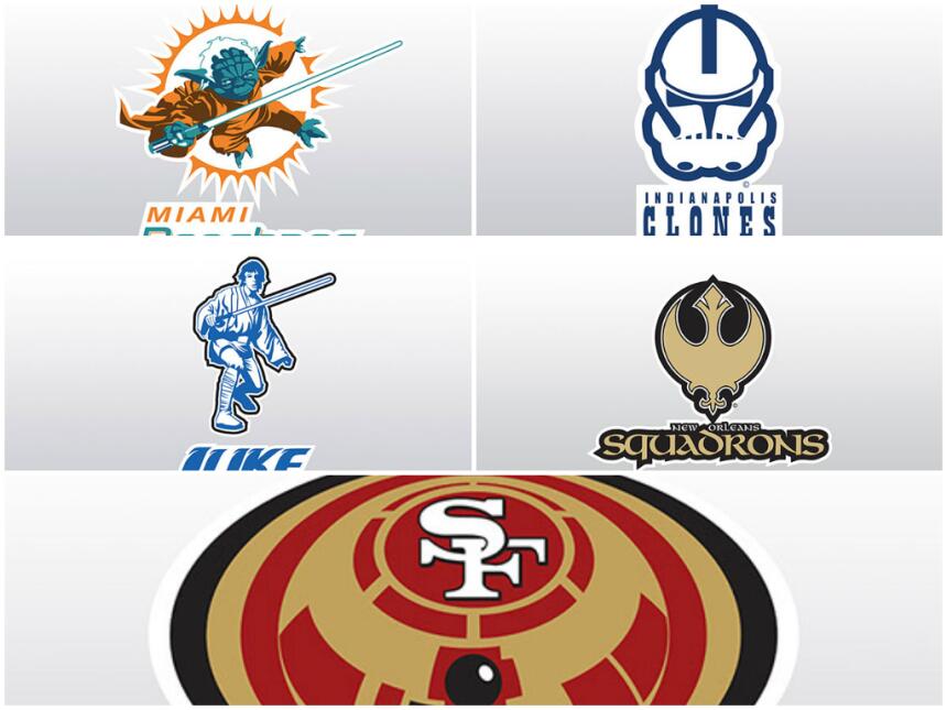 El diseñador gráfico Steven Klock, fusionó los logos de los equipos del...