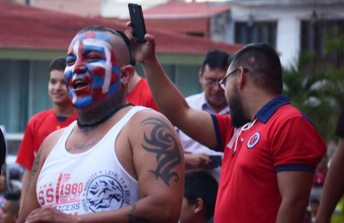 El colorido de la afición en la Jornada 4