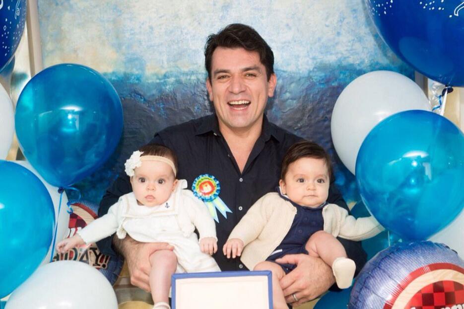 Jorge Salinas y Elizabeth Álvarez
