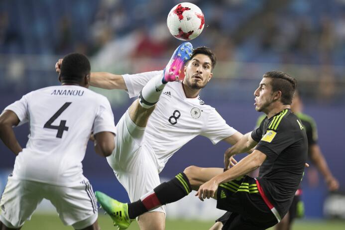 México empató con Alemania y aplaza su clasificación para el último part...
