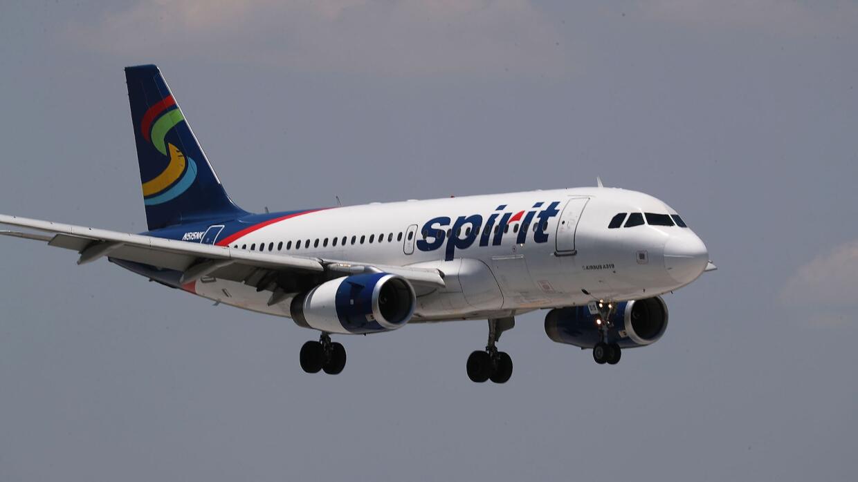 Avión de Spirit Airlines
