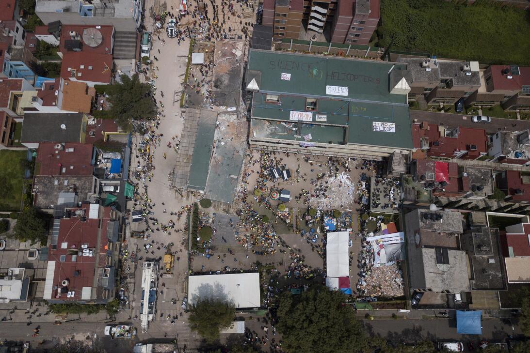 Terremoto México Aéreas