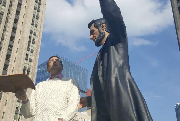 Estatua de Abraham Lincoln en Chicago
