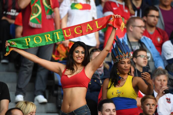 Los partidos entre Bélgica vs. Irlanda, Islandia vs. Hugría y Portugal v...