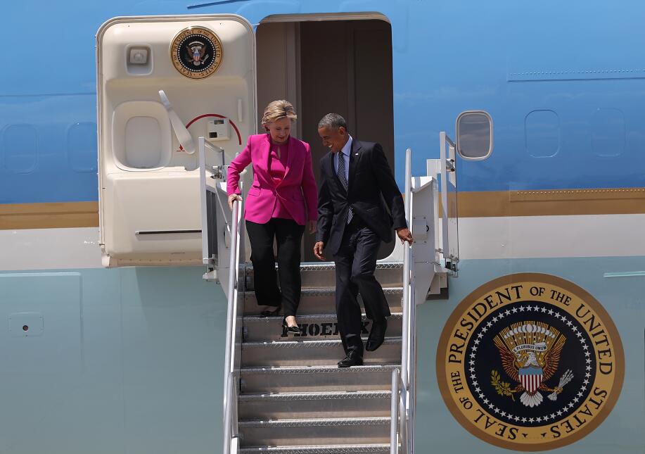Obama y Hillary