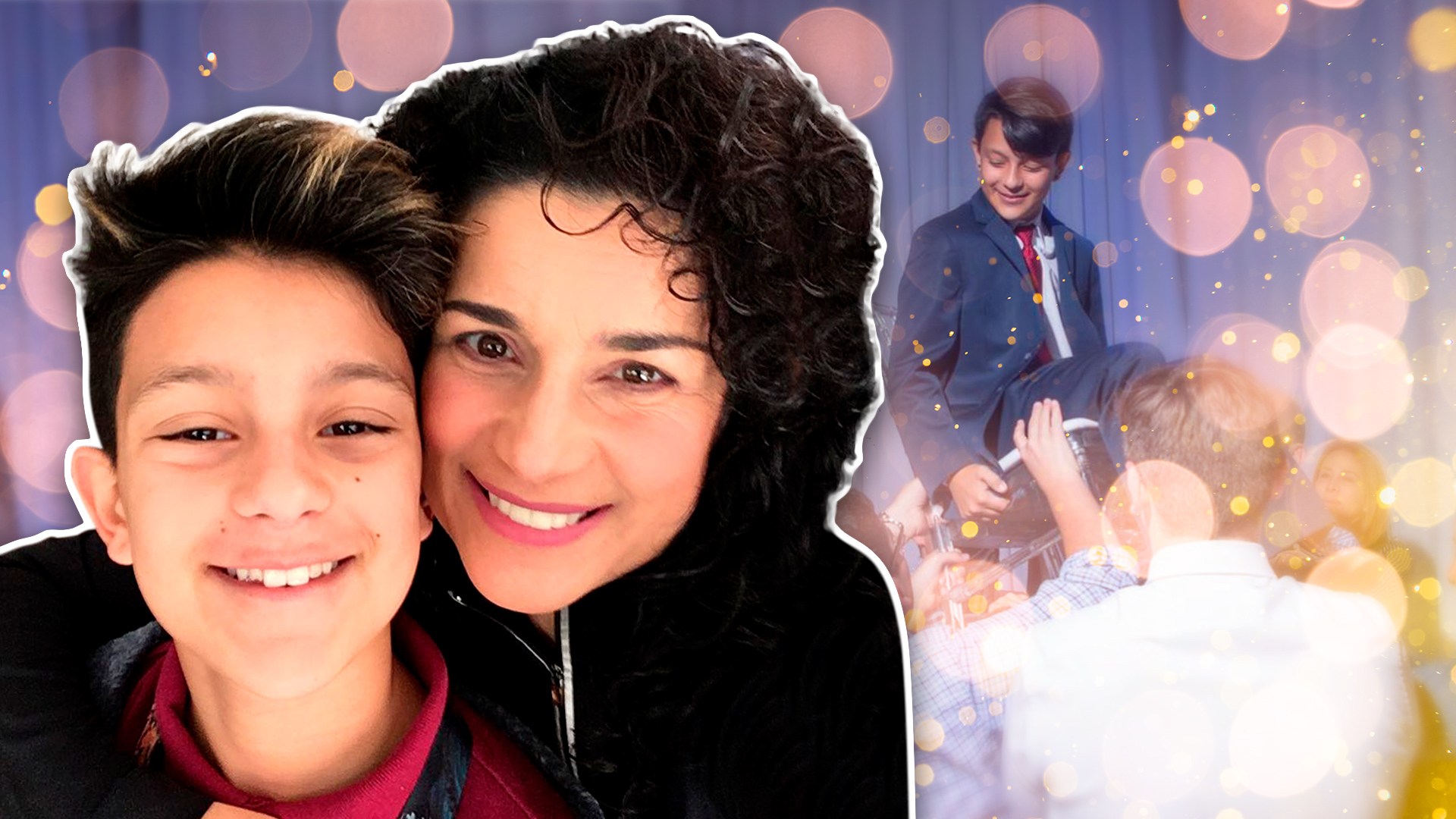 Con una celebración judía, el hijo de la cantante Karina paso a la adolescencia Univision Con una celebración judía, el hijo de la cantante Karina paso a la adolescencia Univision